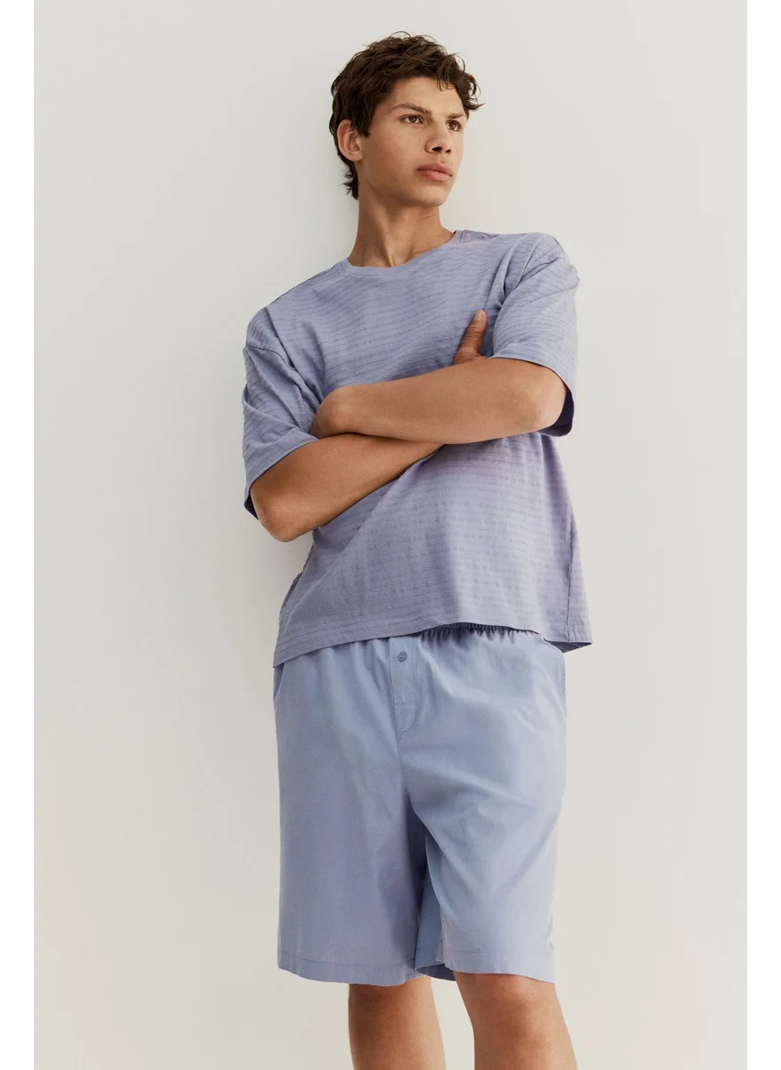H&M Pyjama T-Shirt And Shorts