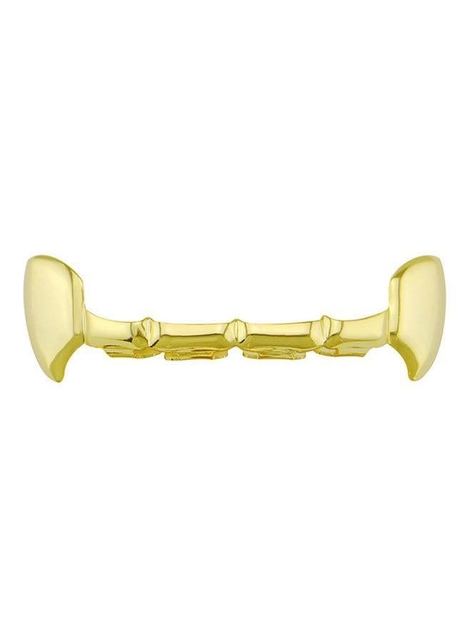 Vampire Fangs Slim Top And Bottom Hip Hop Teeth Grillz 