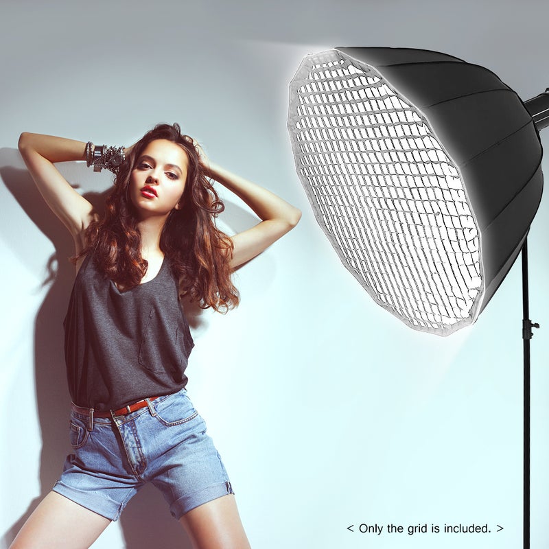 120cm/ 47inch Softbox Honeycomb Grid 16 Robs Deep Photography Parabolic Softbox Grid - Image 5