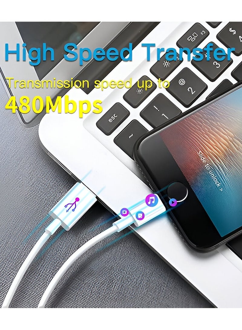 فيندكس كابل USB C إلى Lightning [معتمد من MFi] كابل شحن سريع بطول 6 أقدام مع توصيل طاقة من النوع C متوافق مع iPhone 14 13 13 Pro Max 12 12 Pro Max 11 XS XR X 8 iPad - Image 3