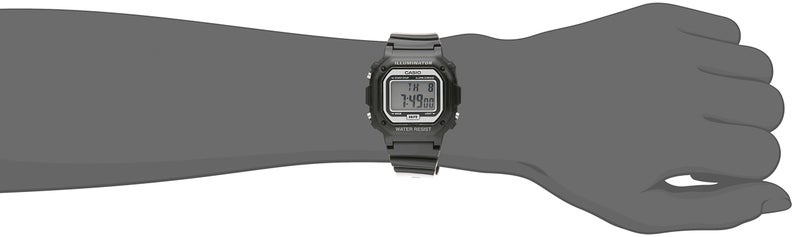 Casio Kids F-108WHC-1ACF Classic Digital Display Quartz Black Watch - Image 2