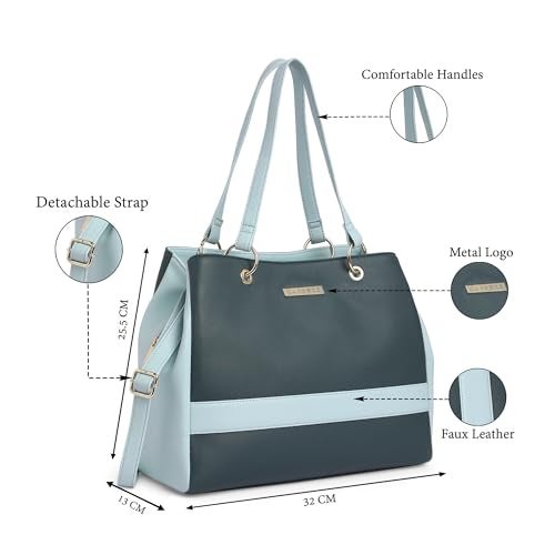 Caprese womens SERI S Small NAVY Satchel - Image 3