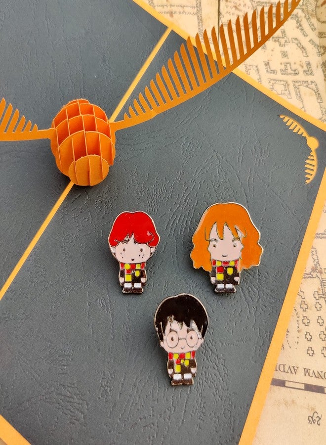 FURE Harry Potter Enamel Pins Multicolour for Men & Women - Image 5