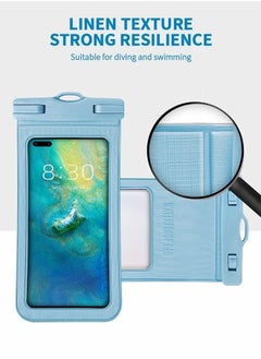 Generic 2 Pack Water Proof Dry Bag Case with Neck Lanyard Underwater Universal Cell Phone Holder Large Protector for iPhone Samsung Galaxy Huawei, Beach Pool Swimming Waterproof Dry Bag  - Image 5
