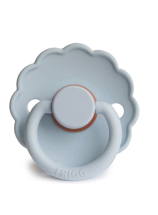 FRIGG لهاية الأطفال من FRIGG دايزي سيليكون 0-6 أشهر 1-Pack أزرق باودر - الحجم 1 - Image 1