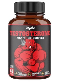 agobi Max T-ON Booster - 60 Vegan Capsules  - Image 1