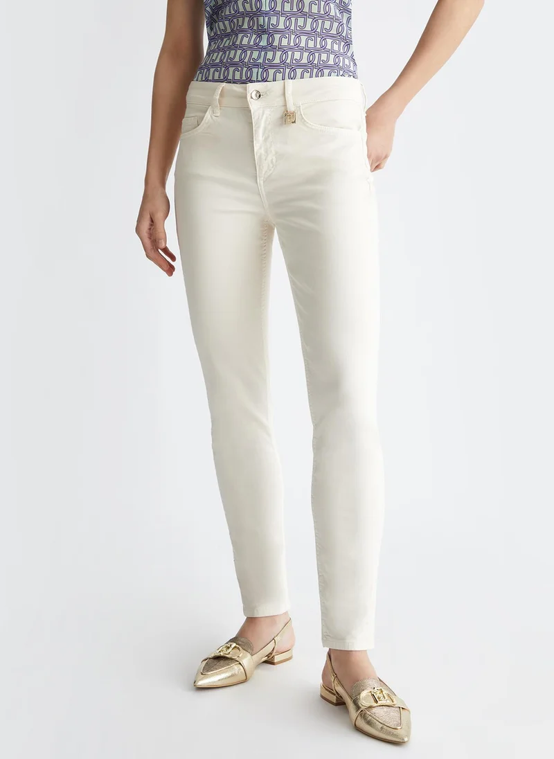 ليو جو بنطال بخصر عالي