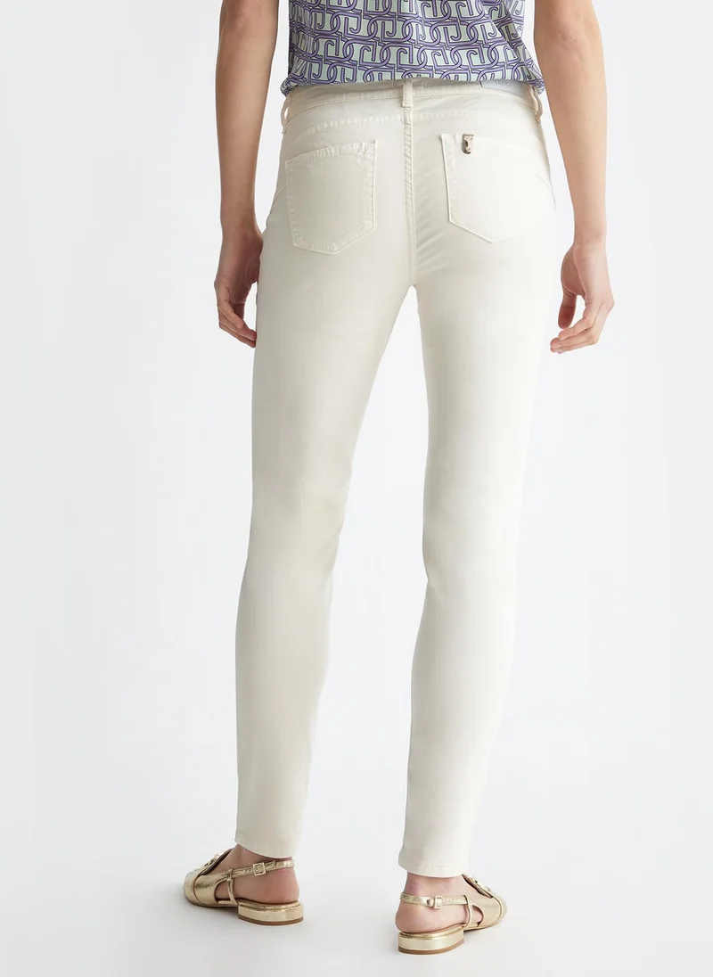 ليو جو بنطال بخصر عالي