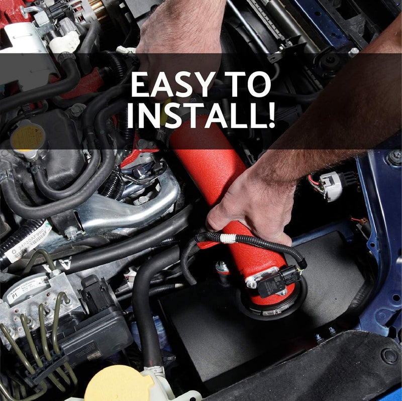 AEM نظام سحب قصير أحمر AEM 22-401R - Image 3