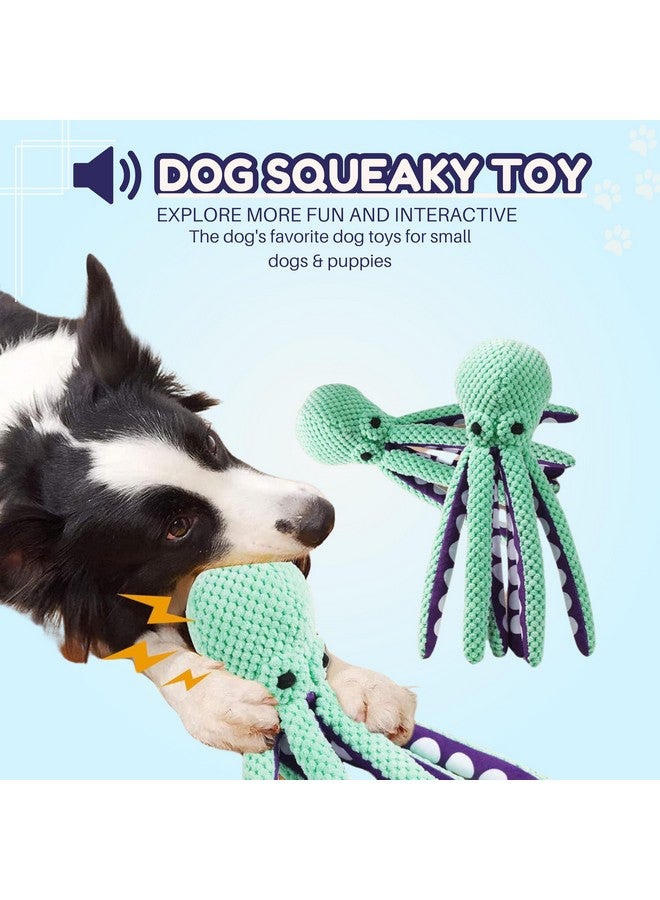 ألعاب الكلاب التي تصدر أصوات صرير، ألعاب الأخطبوط المحشوة للكلاب الكبيرة والمتوسطة والصغيرة والجراء، ألعاب تفاعلية متينة للتسنين واللعب، ألعاب الحيوانات الأليفة، ألعاب مضغ محشوة للكلاب (الحجم: 32 سم) - Image 4