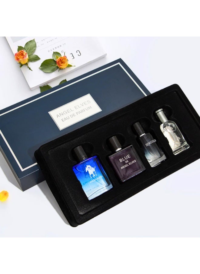 4 Pcs Perfume Gift Set for Men, Eau De Parfum For Men, Long Lasting Fresh Fragrance Perfume Set For Men Birthday Gift To Boyfriend, Luxury Parfums For Man Gift Set Box, 4 x 30ml (120ml) - Image 4