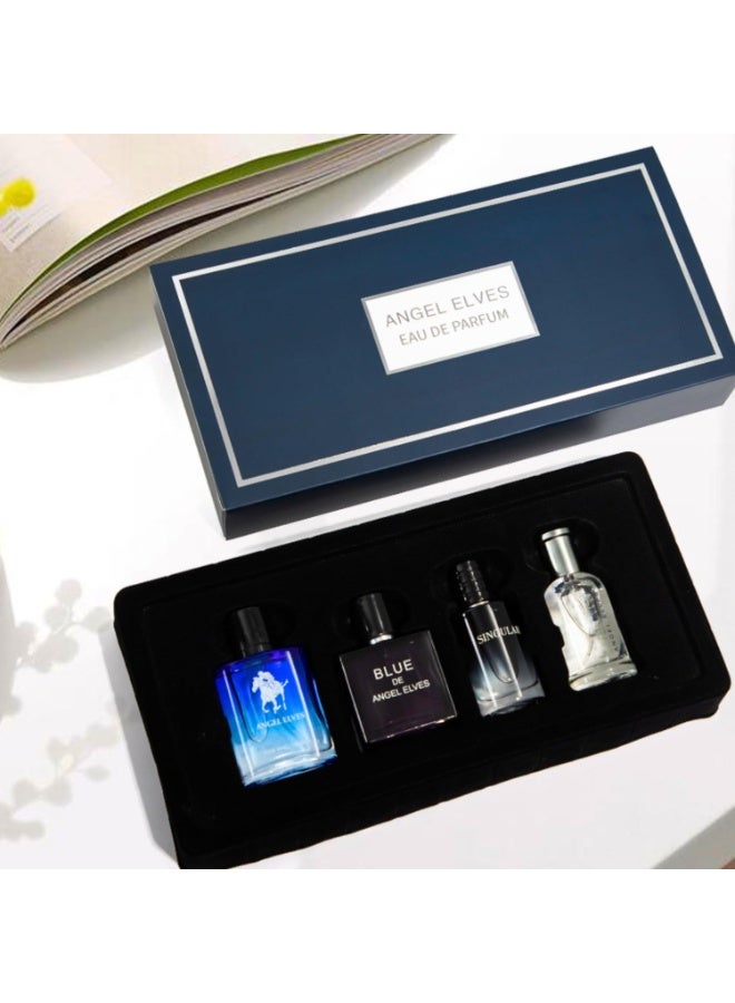 4 Pcs Perfume Gift Set for Men, Eau De Parfum For Men, Long Lasting Fresh Fragrance Perfume Set For Men Birthday Gift To Boyfriend, Luxury Parfums For Man Gift Set Box, 4 x 30ml (120ml) - Image 5