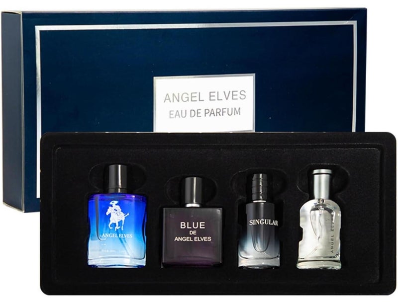 4 Pcs Perfume Gift Set for Men, Eau De Parfum For Men, Long Lasting Fresh Fragrance Perfume Set For Men Birthday Gift To Boyfriend, Luxury Parfums For Man Gift Set Box, 4 x 30ml (120ml) - Image 1