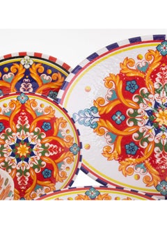 KULSAN Melamine dinner set 20 pieces multicolor  - Image 4