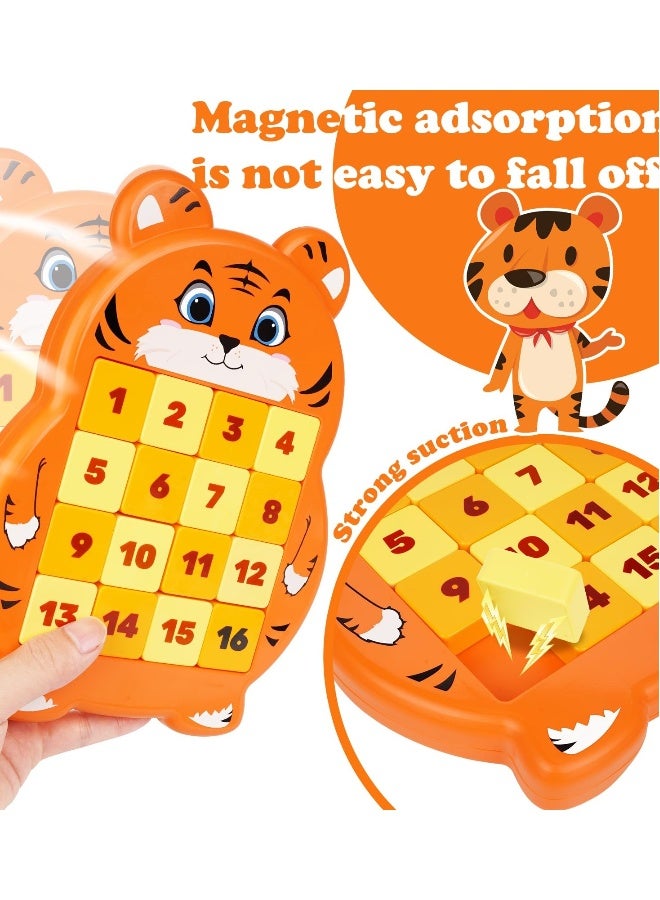 Challenging Slide Puzzle Game for Kids and Adults, Handheld Brain Teaser for Travel, Perfect for STEM Learning and Fun - Image 3