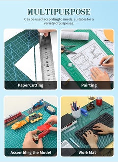 A3 Cutting Mat,Double Sided Craft Mat with 3-Layer Thickened, Ideal for Scrapbooking, DIY Projects, and Model - pzsku/Z35EE8C4178A4439EF478Z/45/_/1731745242/17116b91-575b-466d-b499-88569e5a103a