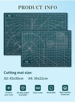 A3 Cutting Mat,Double Sided Craft Mat with 3-Layer Thickened, Ideal for Scrapbooking, DIY Projects, and Model - pzsku/Z35EE8C4178A4439EF478Z/45/_/1731745242/d4879c1c-ffd5-44b8-9108-c3f64e73fc1e