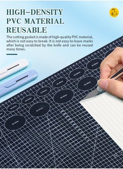 A3 Cutting Mat,Double Sided Craft Mat with 3-Layer Thickened, Ideal for Scrapbooking, DIY Projects, and Model - pzsku/Z35EE8C4178A4439EF478Z/45/_/1731745244/fc001e05-b172-4c50-9b19-00b8eadd2cad