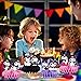 BNFUO 8Pcs Kuromii Honeycomb Table CenterpieceKawaii Birthday Party Supplies Table Decorations for Kids Party Decorations - Image 5