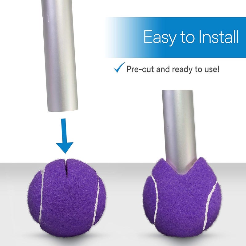RMS Walker Glide Balls - Precut Opening for Easy Installation, Fit Most Walkers - Image 3