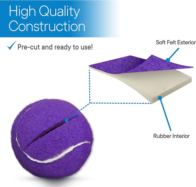 RMS Walker Glide Balls - Precut Opening for Easy Installation, Fit Most Walkers - Image 5