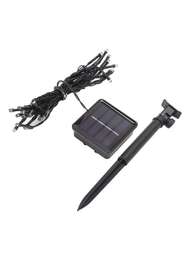 NIBEMINENT Solar String Light 20 LED IP65 Waterproof 2 Modes Automatic Outdoor Lamp String for Patio Garden 16.4ft Colorful  - Image 2