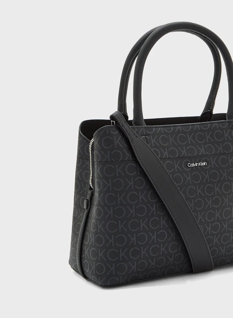 CALVIN KLEIN Monogram Tote