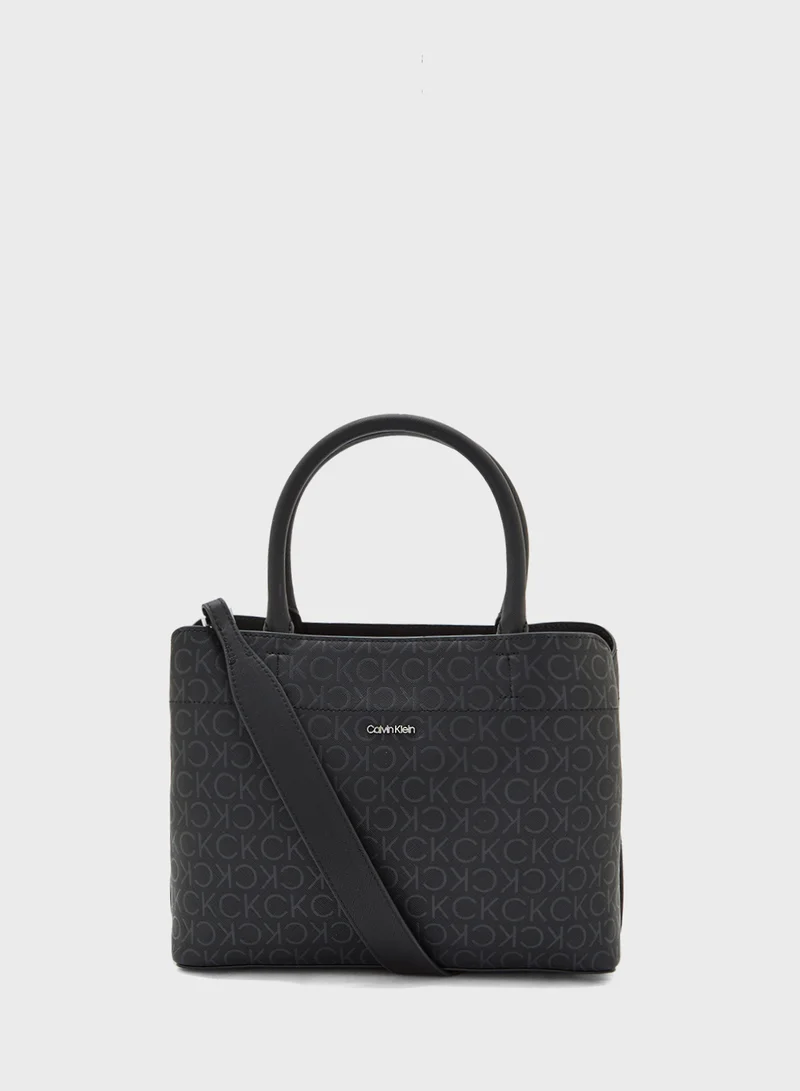 CALVIN KLEIN Monogram Tote