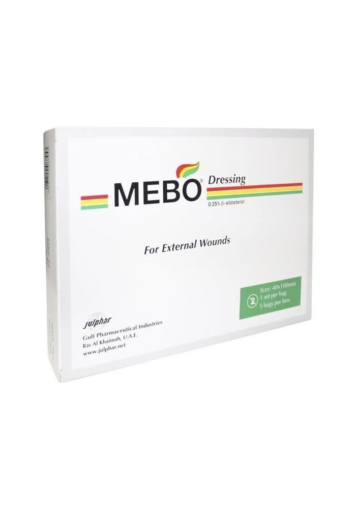 MEBO Dressing - 5 Patches for Wound Care - Image 1