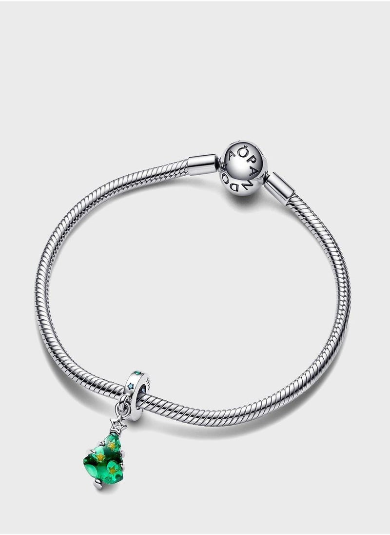 Sparkling Christmas Tree Dangle Charm