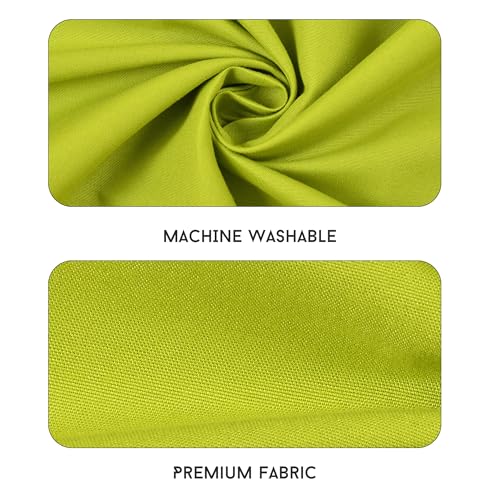 Fresh From Loom Solid Plain 240 TC Queen Size Bedsheet Set with 2 Pillow Covers - Hypoallergenic & Soft (Size- 90x95 inch | Parrot Green| Solid) - Image 3