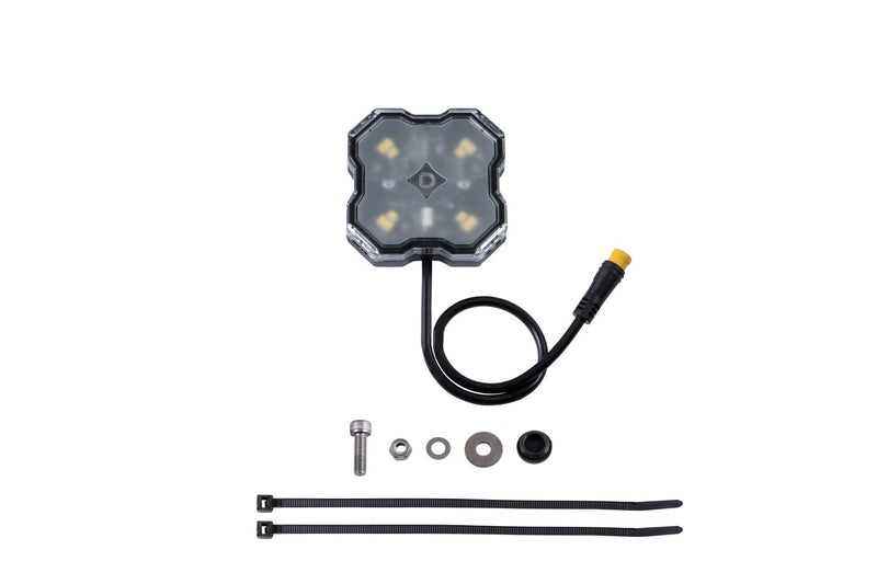 Diode Dynamics Stage Series LED Rock Light (one), White Diffused M8 - Image 1