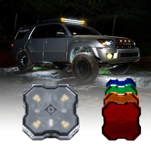 Diode Dynamics Stage Series LED Rock Light (one), White Diffused M8 - Image 2