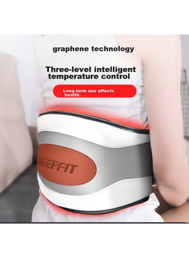 Keepfit Kepufei Waist Massager, Heating Back Support Belt, Hot Compress, Warmth, Lumbar Disc Treatment, Waist Support, Lumbar Massage Device, Pain Relief, Kpf-w04 - Image 4