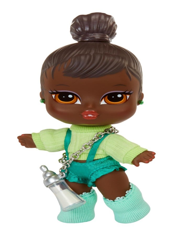 BRATZ دمية الموضة القابلة للجمع فيليشيا من براتز بيبيز رنوايز مع أزياء حقيقية - Image 4