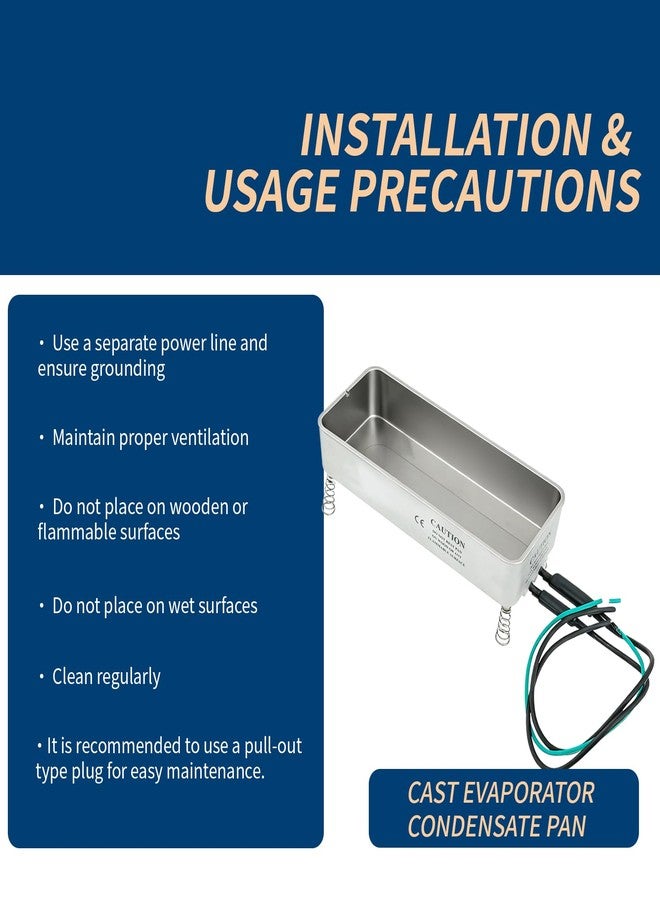 FRIGESWIFT 30-OS Condensate Drain Pan Cast Condensate Remover - Image 3