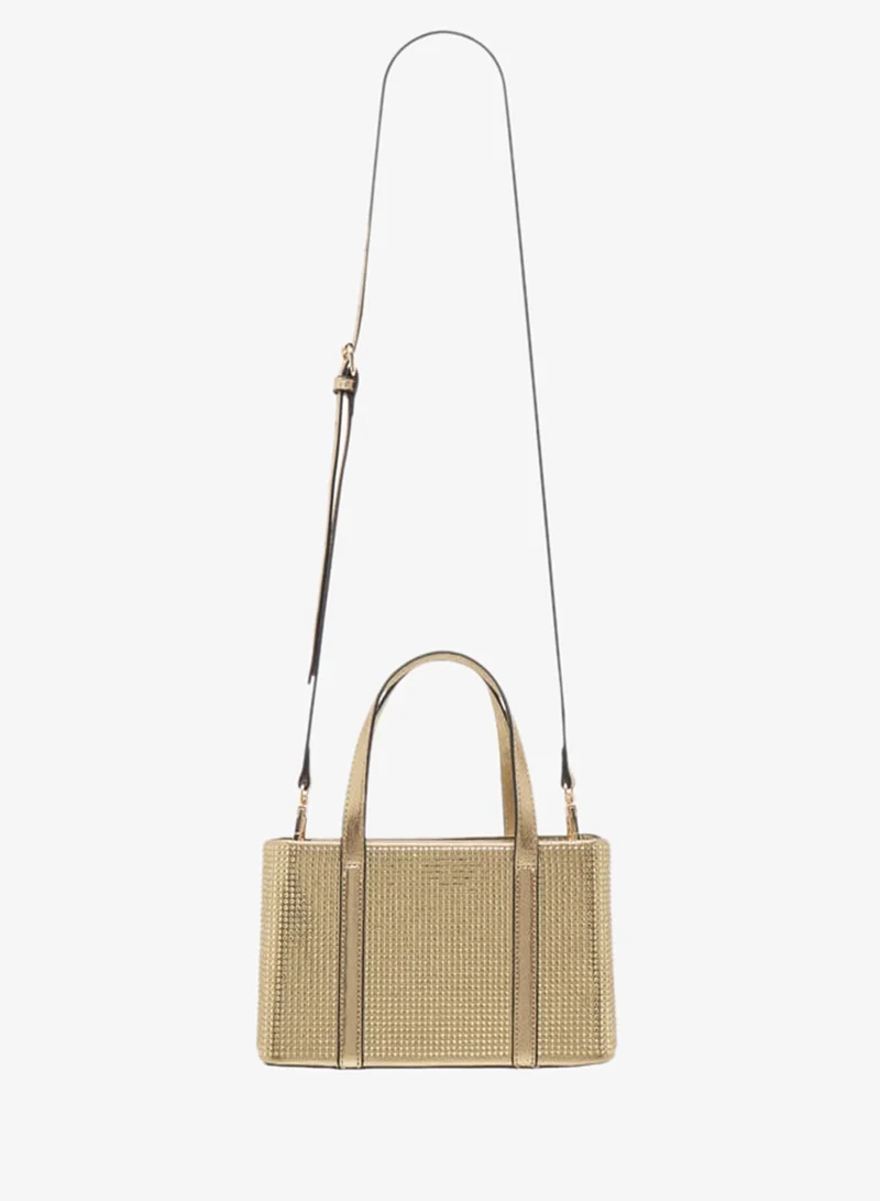 Celeste GOLD Women Embellished Tote Bag with Detachable Strap Ramadan Collection for Women | Best Price UAE