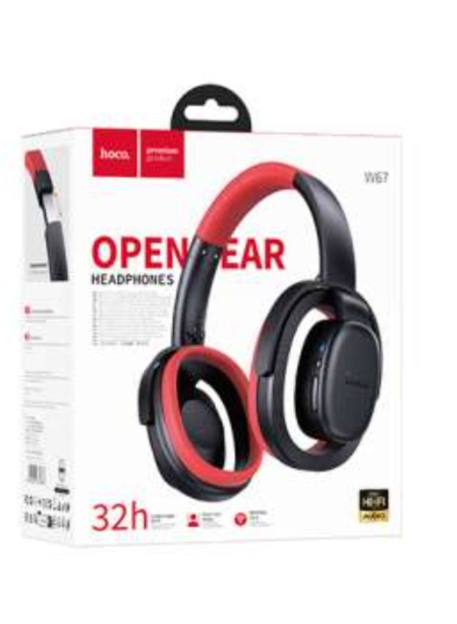 Hoco Headphones W67 Rhyme Open Wireless Bluetooth Headphones - Image 4