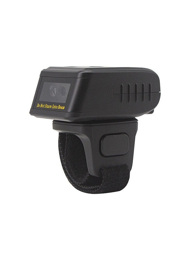 Barcode Scanner 1D/2D/QR Barcode Portable Finger Handheld Wearable Ring Code Reader Support for Windows PC Computers Supermarket Library Express Company Warehouse  - Image 1