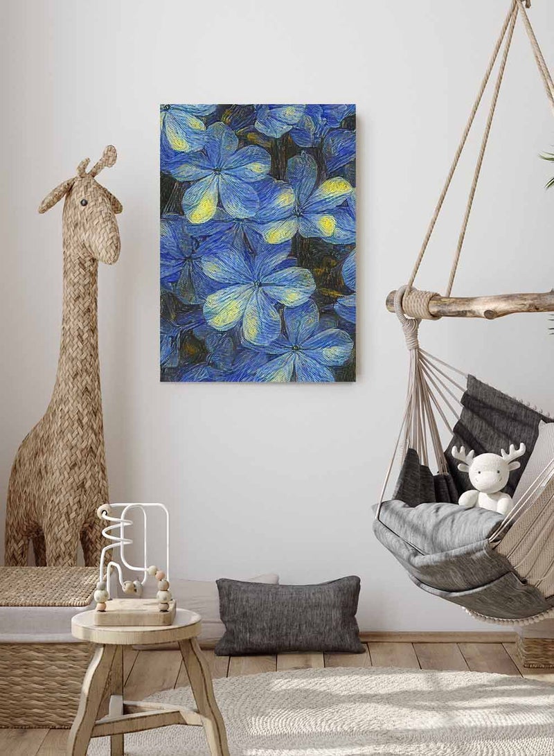 لوحة كانفاس على إطار خشبي، تصميم ازهار حالمة، للمنزل، غرفة المعيشة، المكتب، الديكور - Image 3