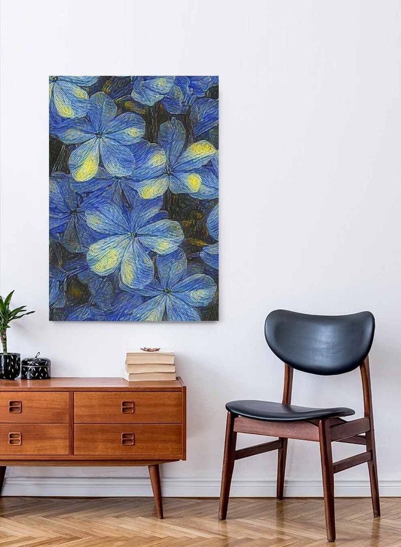 لوحة كانفاس على إطار خشبي، تصميم ازهار حالمة، للمنزل، غرفة المعيشة، المكتب، الديكور - Image 4