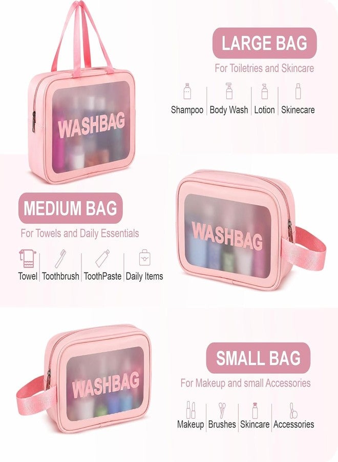 Brijex 11-Piece Travel Bottles Set with 3 Pcs Clear Makeup Bags, TSA Approved Leakproof Silicone Travel Size Containers for Toiletries, Refillable Cosmetics Liquid Travel Accessories for Carry-on Baggage - Image 4