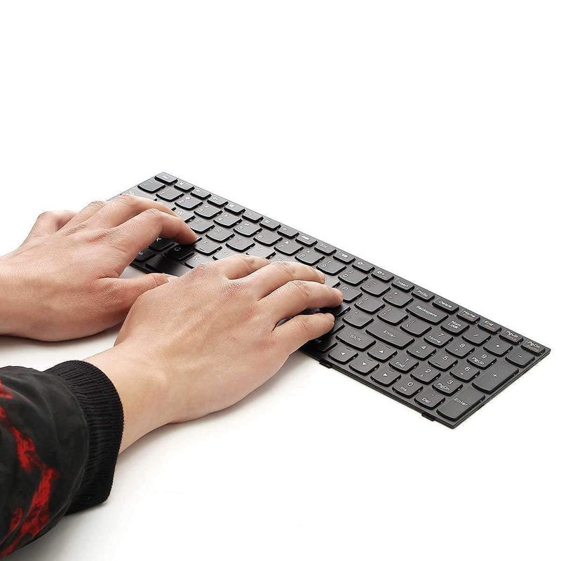 Wistar لوحة مفاتيح لابتوب متوافقة مع Lenovo Ideapad G50-70 G50 G50-30 G50-45 G50-80 G50-75 g50-30 g50-45 g50-70m g50-80 سلسلة لوحة مفاتيح لابتوب (أسود) 80E5 - Image 2