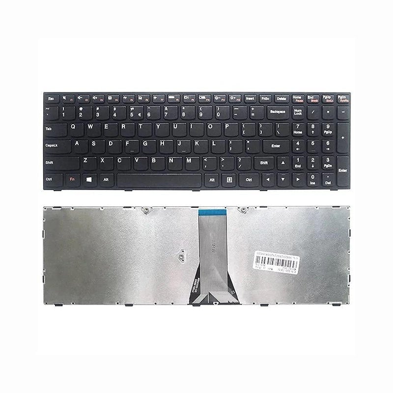 Wistar لوحة مفاتيح لابتوب متوافقة مع Lenovo Ideapad G50-70 G50 G50-30 G50-45 G50-80 G50-75 g50-30 g50-45 g50-70m g50-80 سلسلة لوحة مفاتيح لابتوب (أسود) 80E5 - Image 1