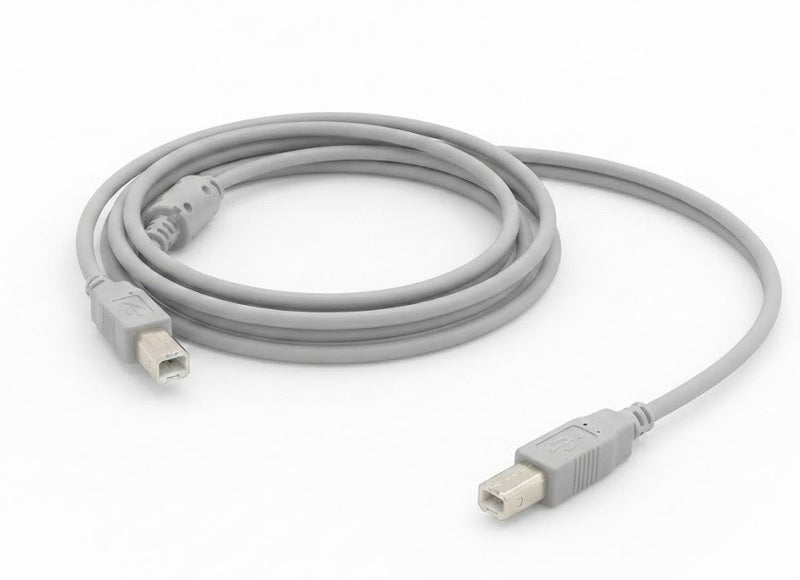 D-Power High-Speed USB 2.0 Printer Cable - 3M, Grey - Image 2