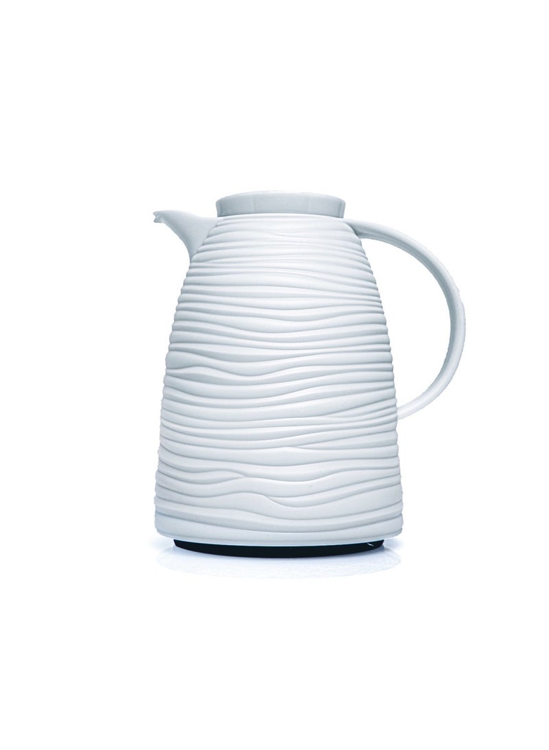 BASURRAH Thermos For Tea And Coffee From Basurrah, WHITE Color, 0.5 L