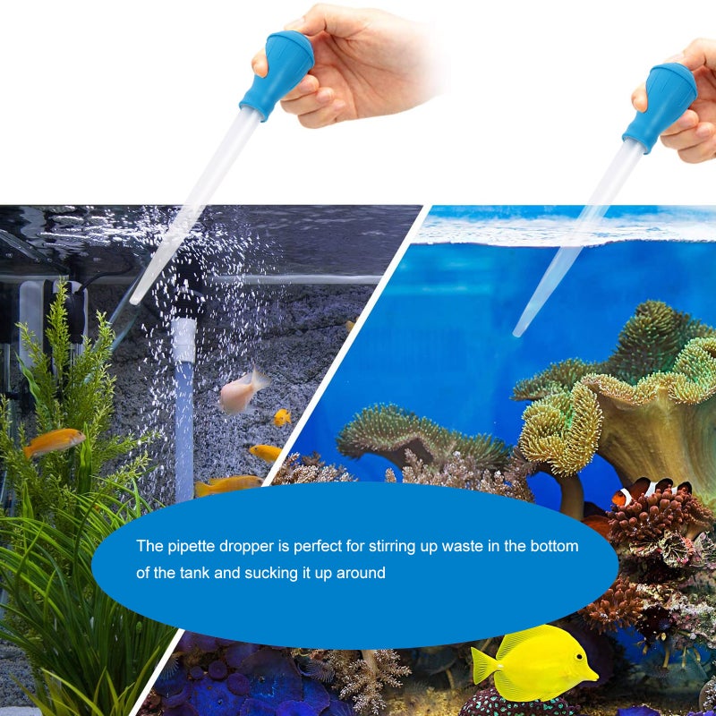 3pcs Coral Feeder and Stainless Steel Straight and Curved Aquarium Tweezers - Image 5