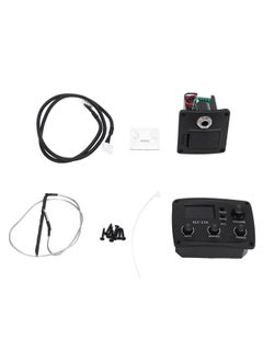 Guitar Pickup LCD Display Tuner Set Kit Instrument Accessory Replacement for Folk ClassicKLT-17A