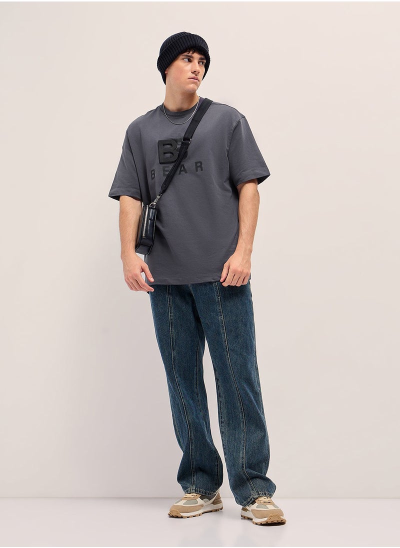 THE BEAR HOUSE Men’s Cotton T-Shirt – Soft, Breathable & Comfortable, Perfect for Casual Wear, Ideal for Everyday & Summer Wear  - Image 2