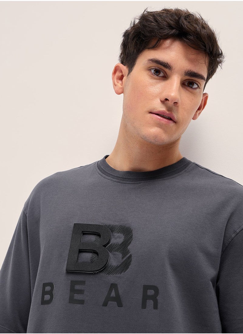 THE BEAR HOUSE Men’s Cotton T-Shirt – Soft, Breathable & Comfortable, Perfect for Casual Wear, Ideal for Everyday & Summer Wear  - Image 4
